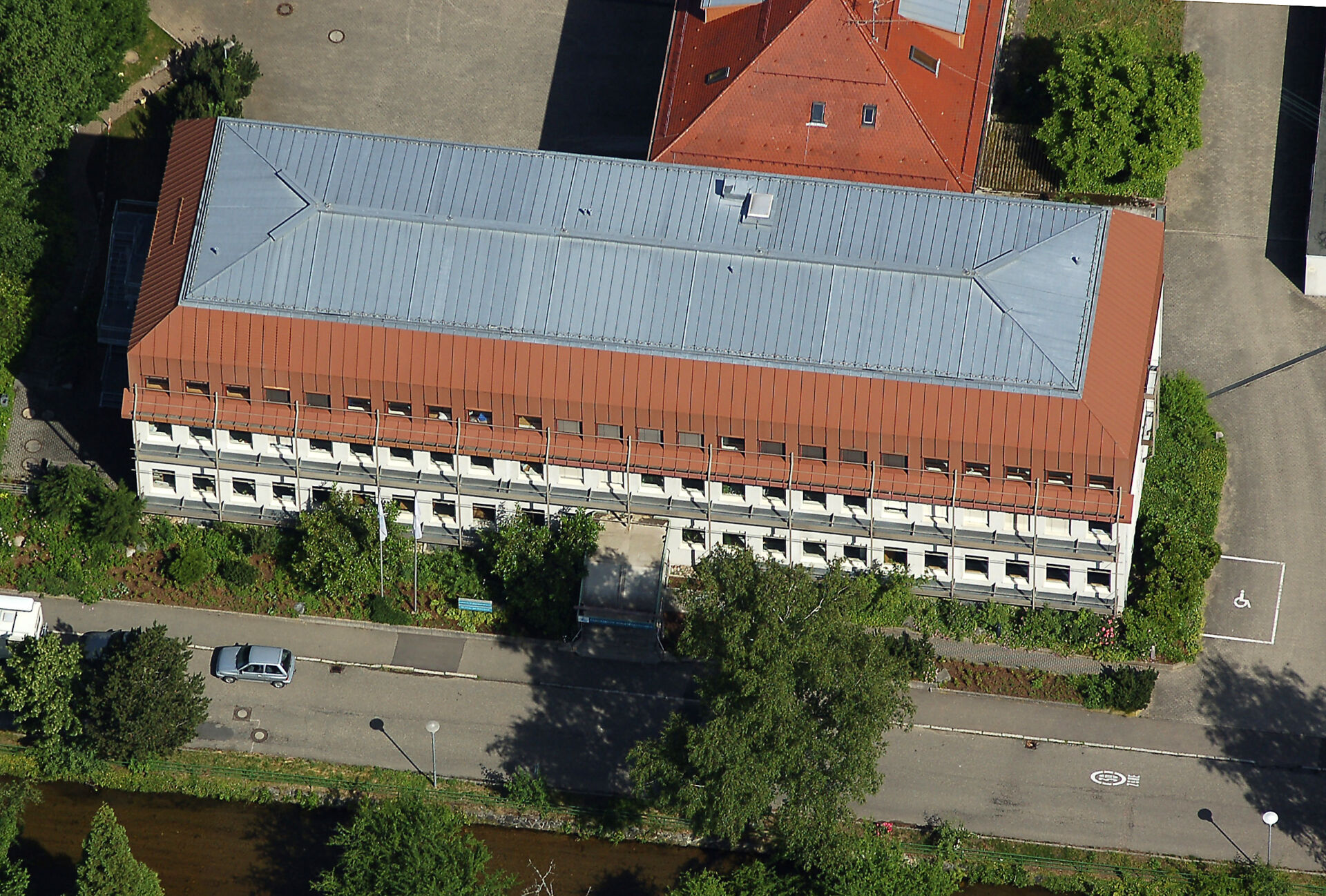 Schulgebäude der Paritätischen Berufsfachschule in Hausach