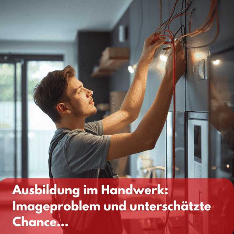 Ausbildung im Handwerk: Imageproblem oder unterschätzte Chance?