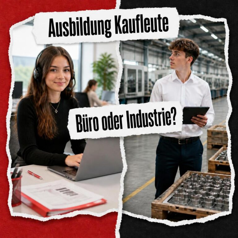 Kauffrau für Büromanagement oder Industriekauffrau?
